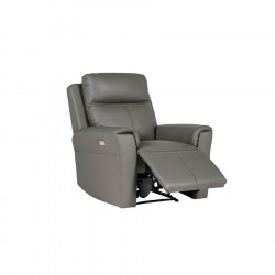 Regent Electric Recliner Leather Ash